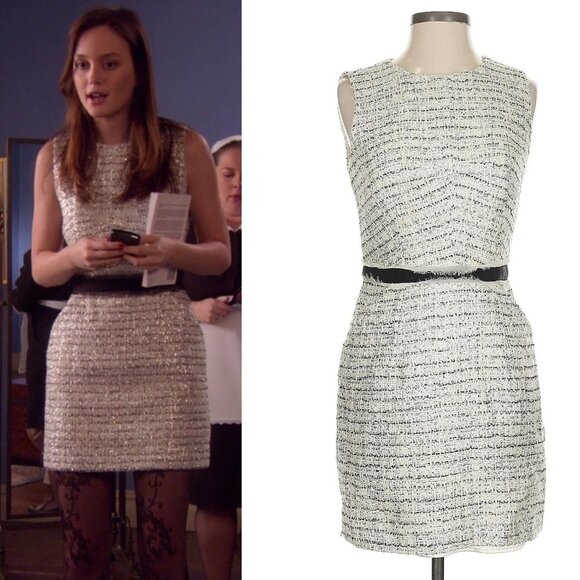 SOLD ASO BLAIR WALDORF GOSSIP GIRL Colette Tweed RARE EUC - Picture 1 of 8